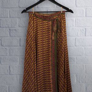 Free People Maxi Wrap Skirt